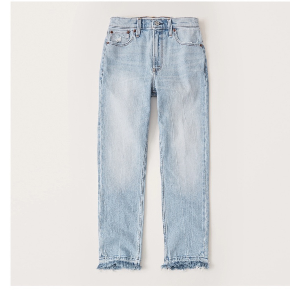 Abercrombie and Fitch A&F The High Rise Mom Jean 28 6 6 Curve Love